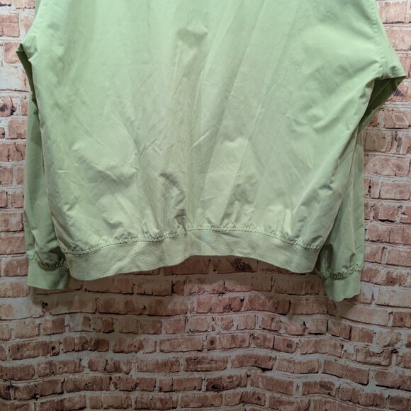 Page & Tuttle V-Neck Pull Over Jacket Light Green Size Large - Picture 11 of 15